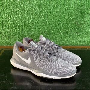 Nike Flex Supreme Trail 6 Wolf Grey White 909014-019 Women’s Size 6.5